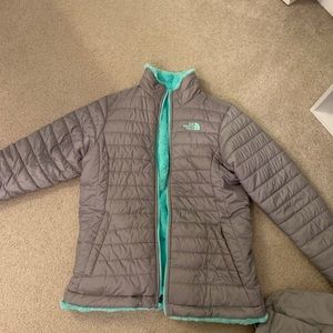 The north face girls reversible jacket
